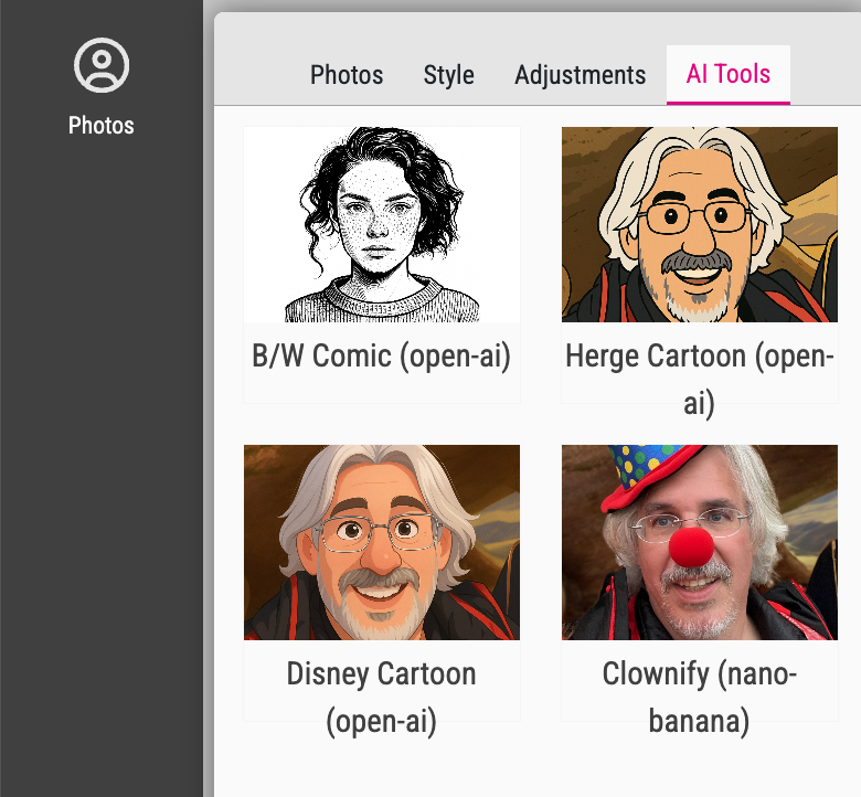 Image Example Effects Displayed at Buyer Side