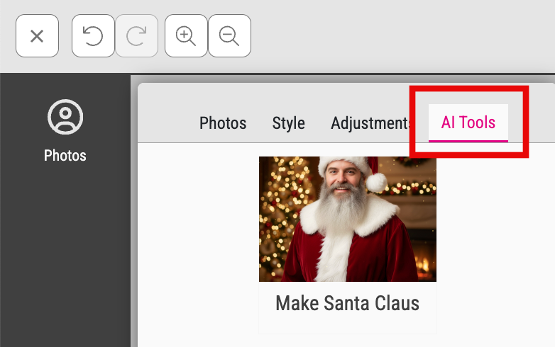 Image Effects Displayed at Buyer Side