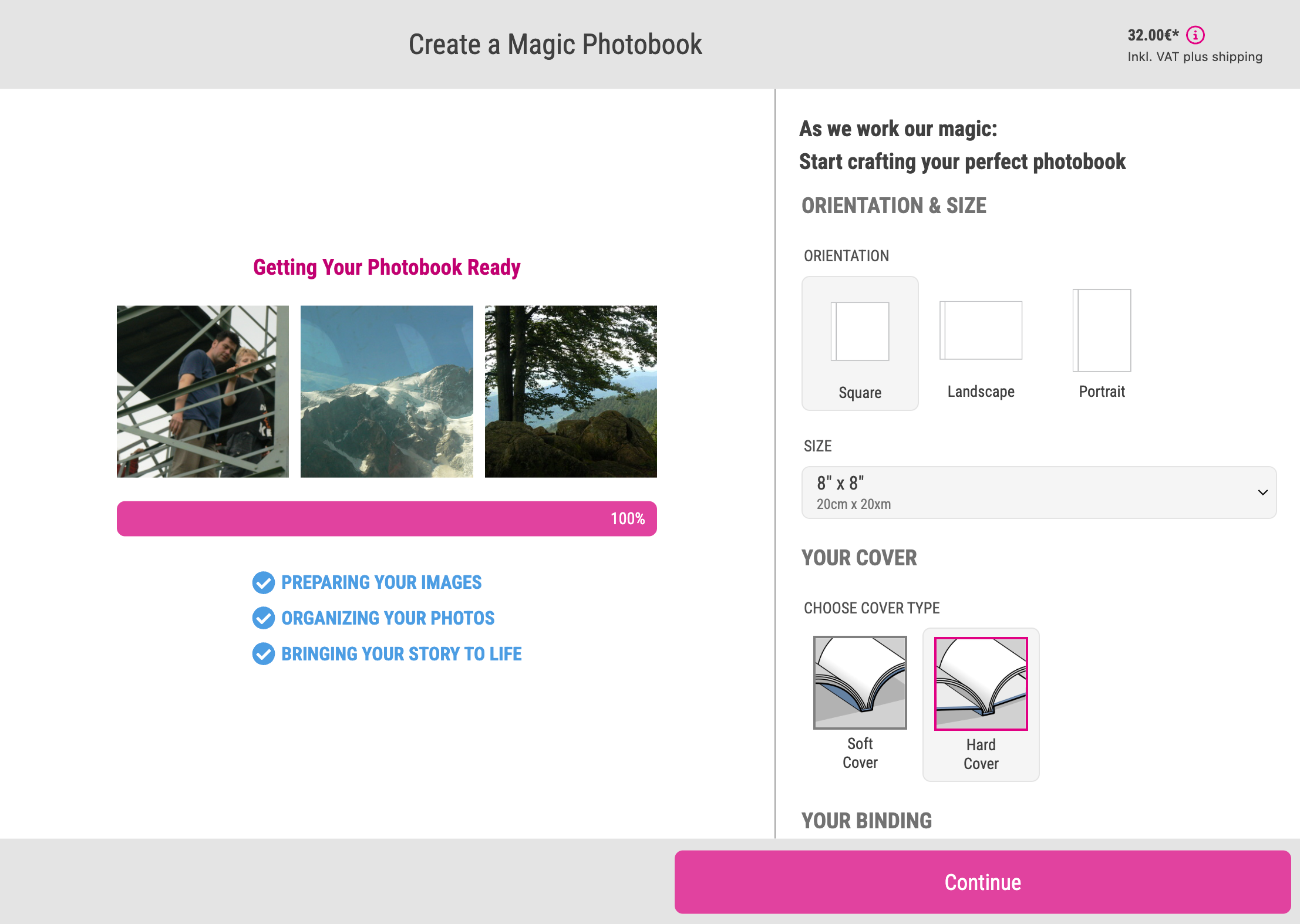 Image Analyses Magic Photo Book