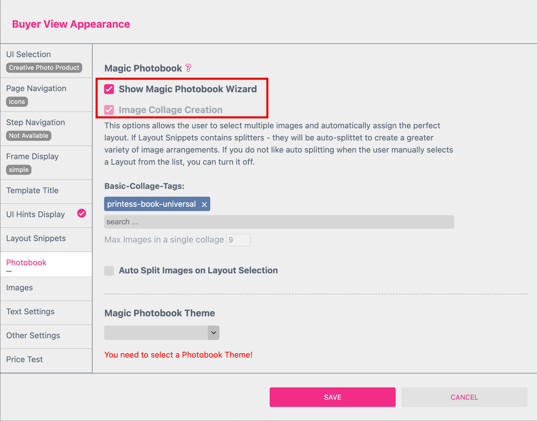 Turn on the Magic Photobook