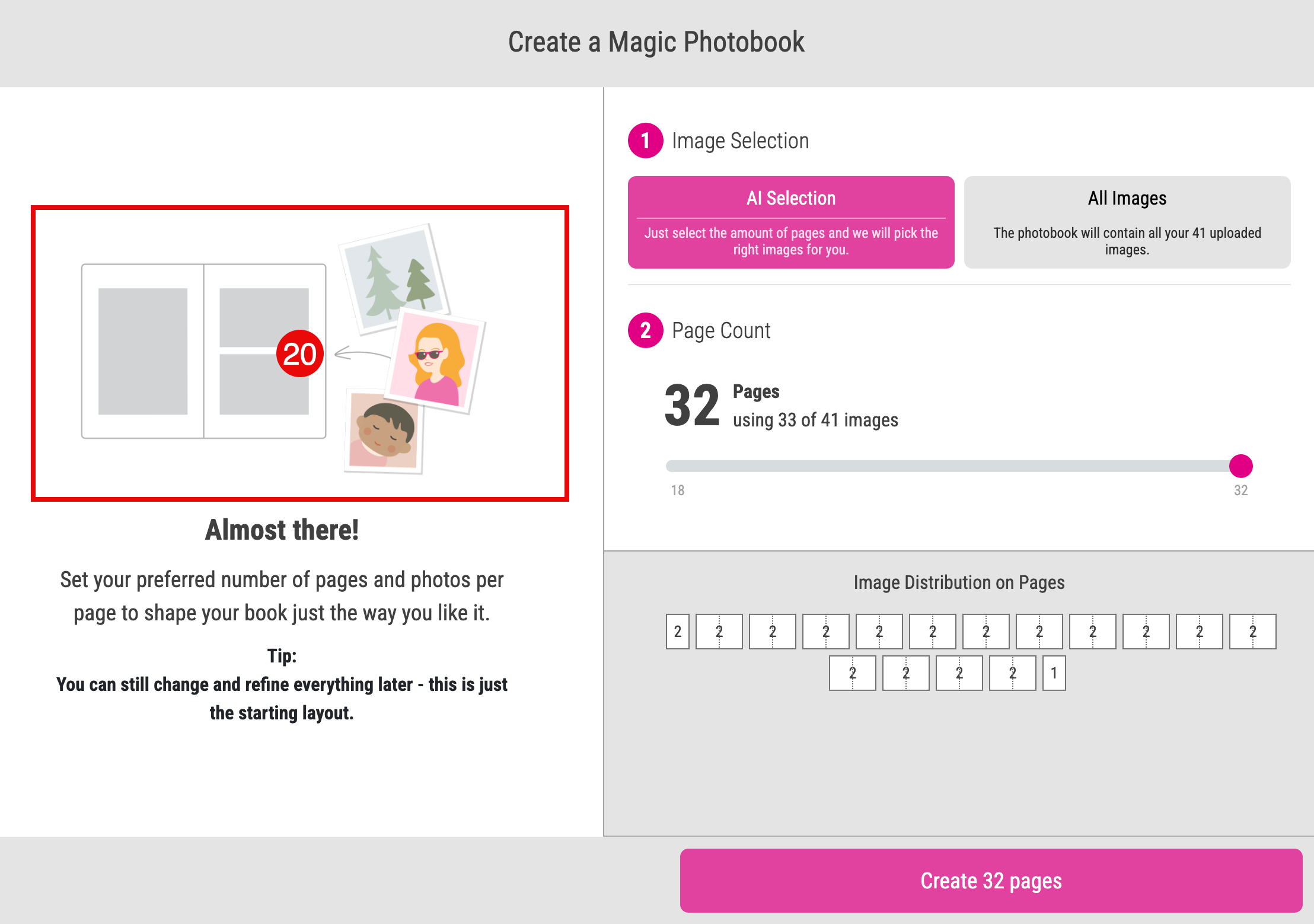 Photobook Creation Placeholder Images