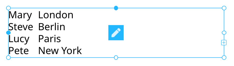 Tab and Line Break Added