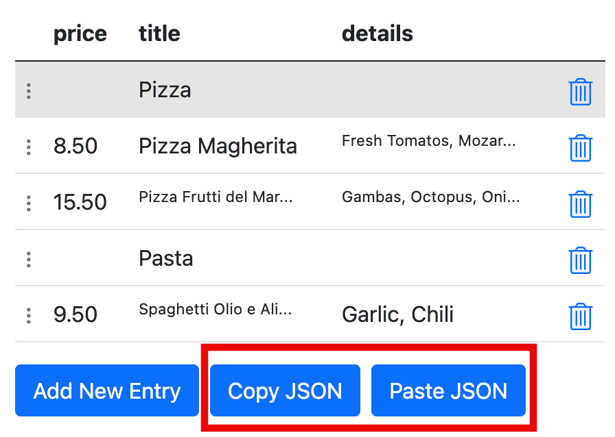 Copy And Paste Buyer Side