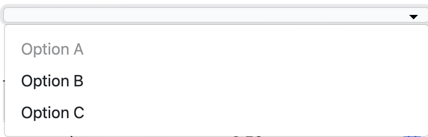 Form Field DisableRow Buyer Side