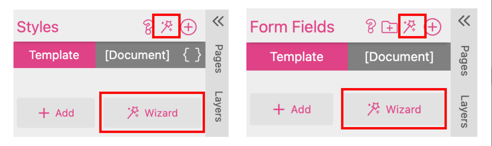 Form Field Wizard Tool
