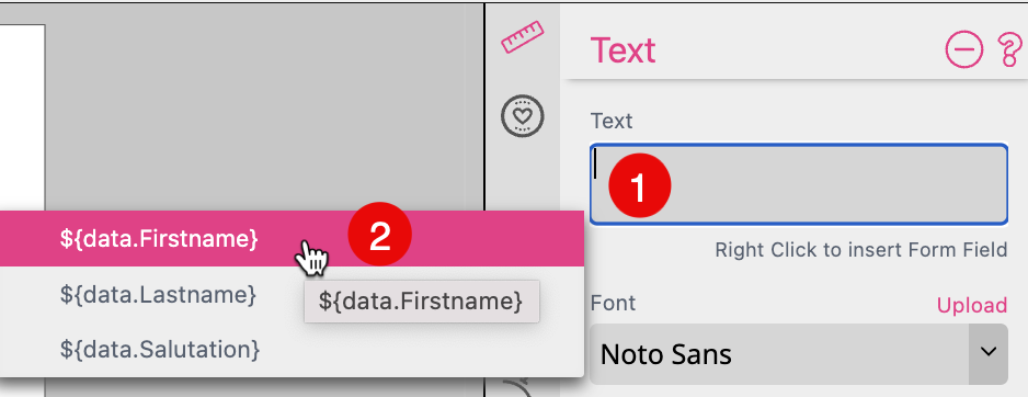 Use Column From List