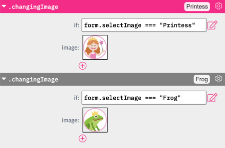 Form Select Image