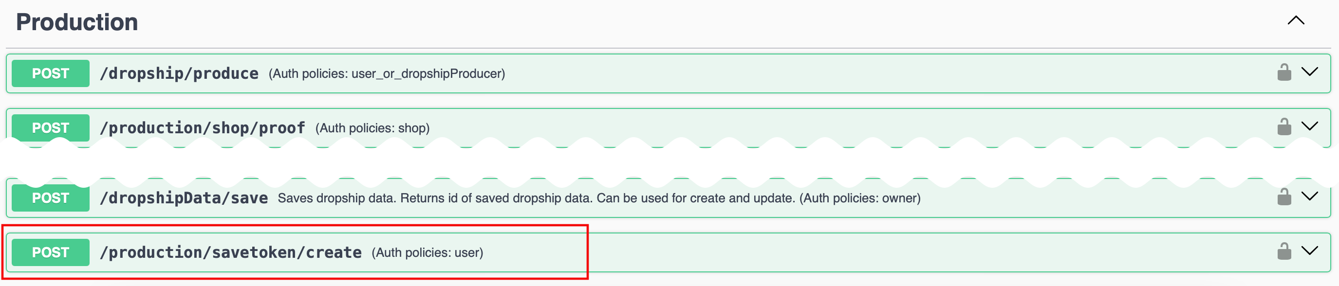 Backend API Setting