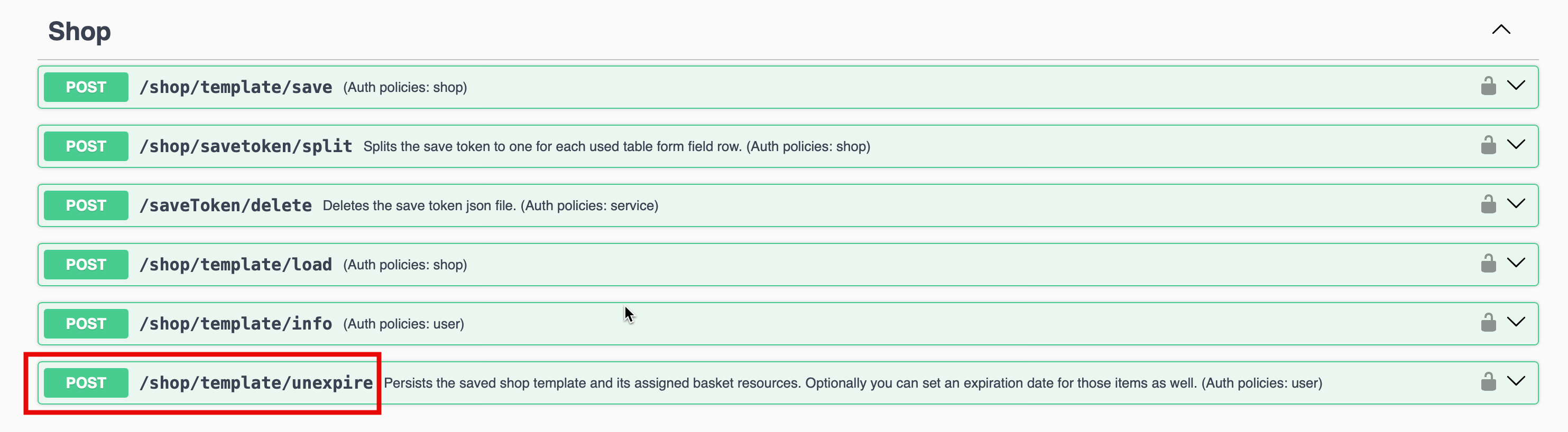 Backend API Setting