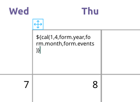 Calendar Cell