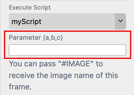 Script Parameters