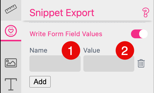 Write Form Field Value