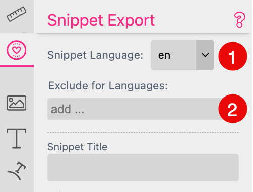 Sticker Snippet Language