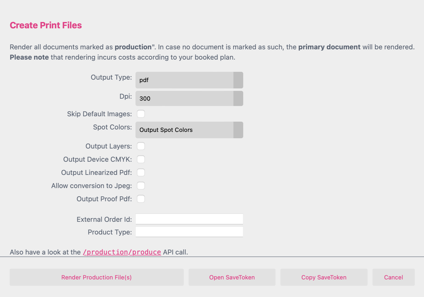 Print Files Dialog