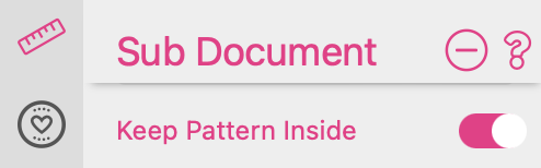 Keep Pattern Inside Setting